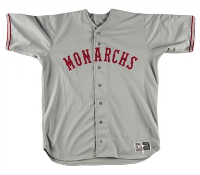 2007 Zack Greinke Game Worn Kansas City Monarchs Road Negro League Game Jersey (MLB Authenticated)